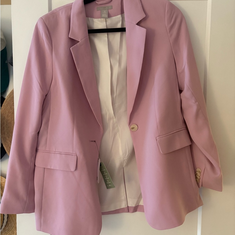 H&M Light Pink Blazer